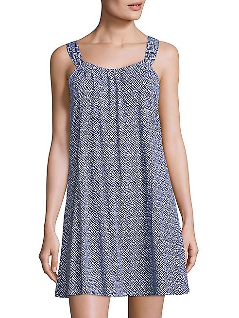 Saks Fifth Avenue Collection - Geometric Printed Knit Dress