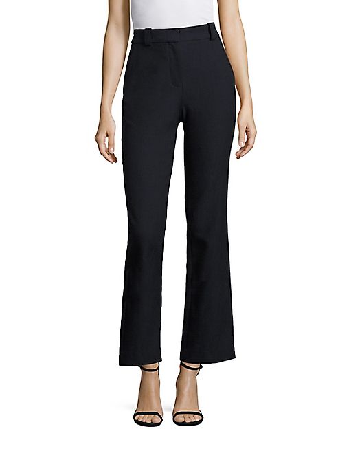 Rebecca Taylor - Straight-Leg Slub Pants