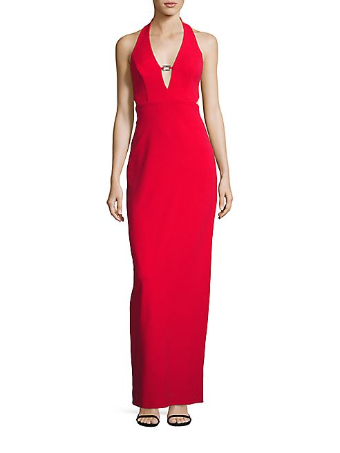 ABS - Scuba Halter Gown