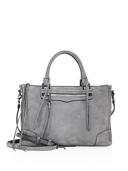 Rebecca Minkoff - Regan Nubuck Leather Satchel