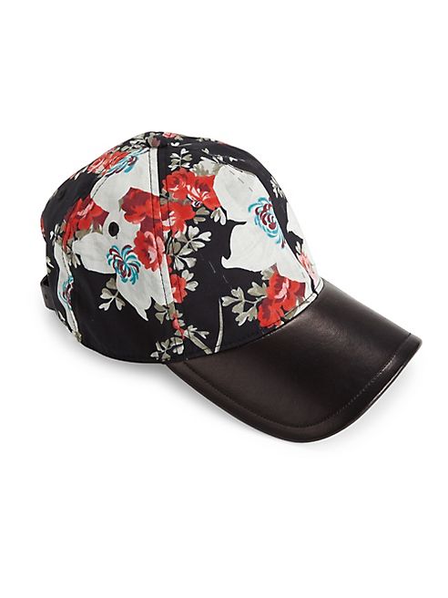 Rag & Bone - Marilyn Floral-Print Baseball Cap