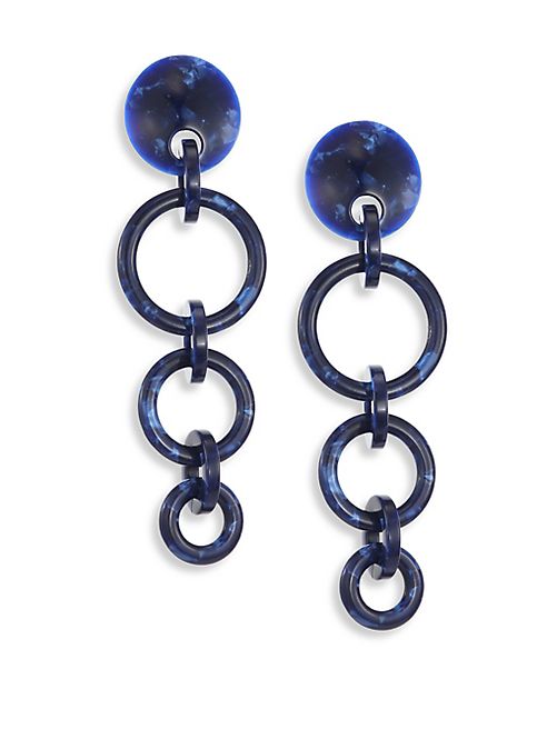 Lele Sadoughi - Wind Chime Hoop Drop Earrings