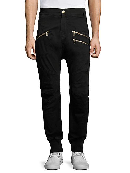 Pierre Balmain - Moto Jogger Pants