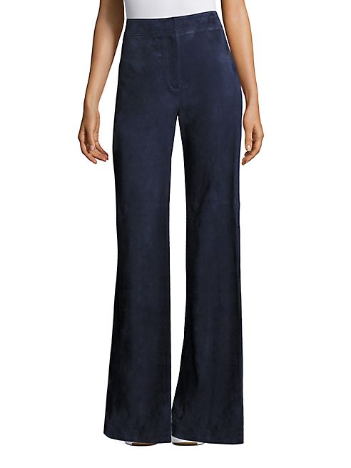 Theory - Terena Wilmore Suede Pants