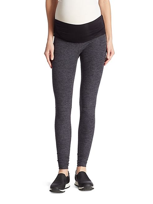 Beyond Yoga - Fold-Down Maternity Leggings