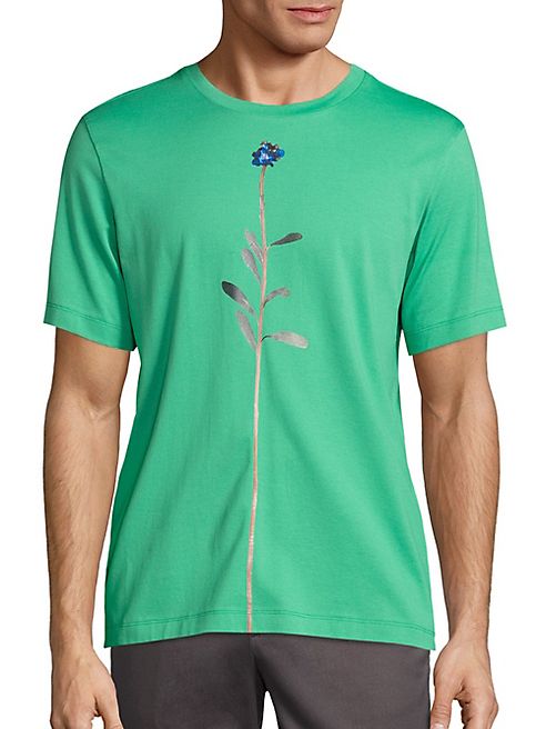 Paul Smith - Flower Stem Printed Tee