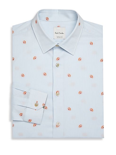 Paul Smith - Regular Fit Embroidered Shirt