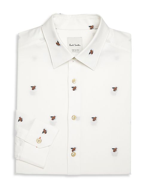 Paul Smith - Bee Embroidered Shirt