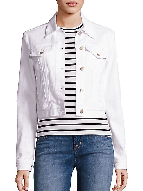 J BRAND - Harlow Shrunken Denim Jacket