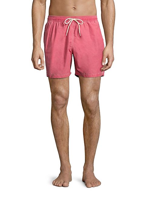 Barbour - Victor Cotton-Blend Swim Shorts