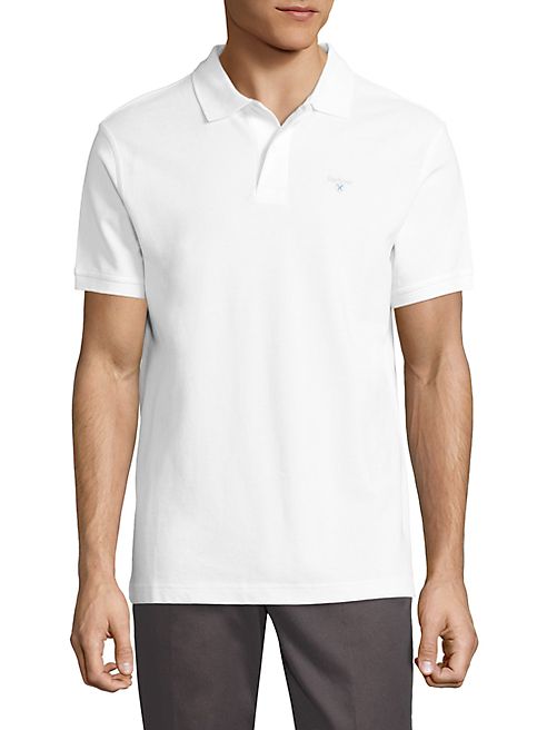 Barbour - Solid Cotton Polo