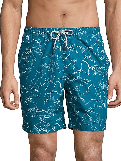 Michael Kors - Palm Printed Swim Shorts