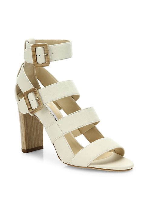 Jimmy Choo - Maya Strappy Leather Sandals