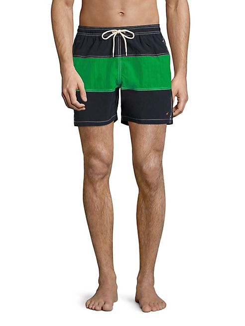 Barbour - Colorblock Swim Trunks