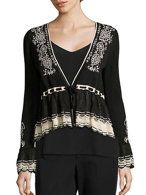 Nanette Lepore - Bella Embroidered Cardigan