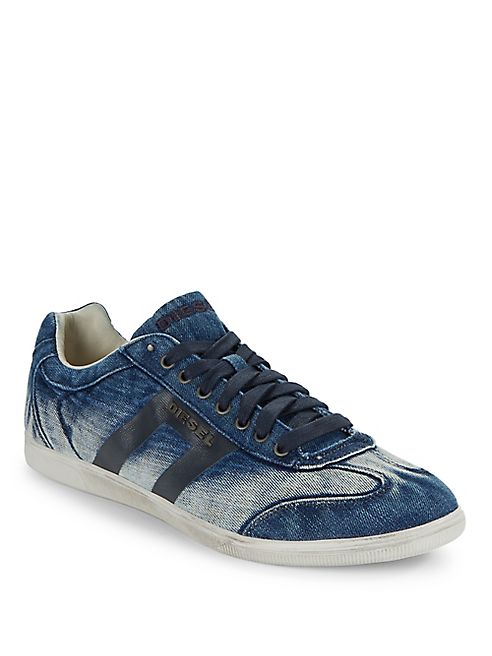 Diesel - Happy Hours Vintagy Lounge Denim Sneakers