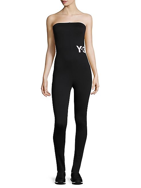 Y-3 - Strapless Lux Jumpsuit