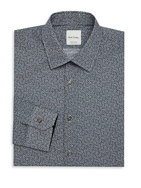 Paul Smith - Mini Floral Print Dress Shirt