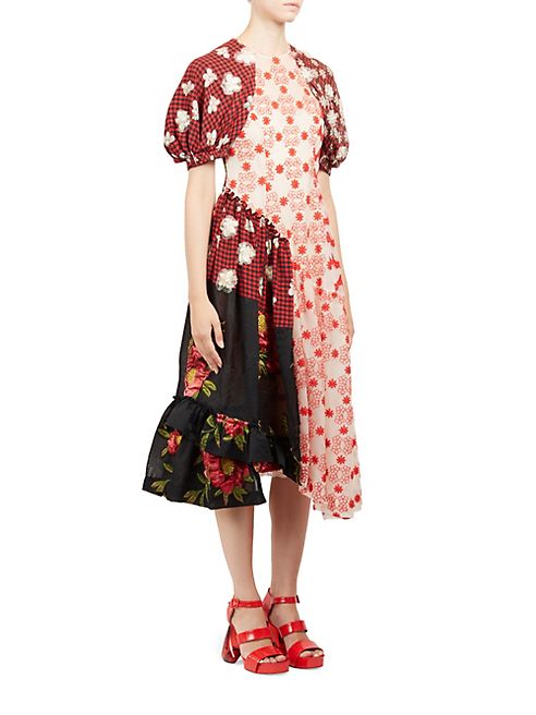 Simone Rocha - Floral Patchwork Dress