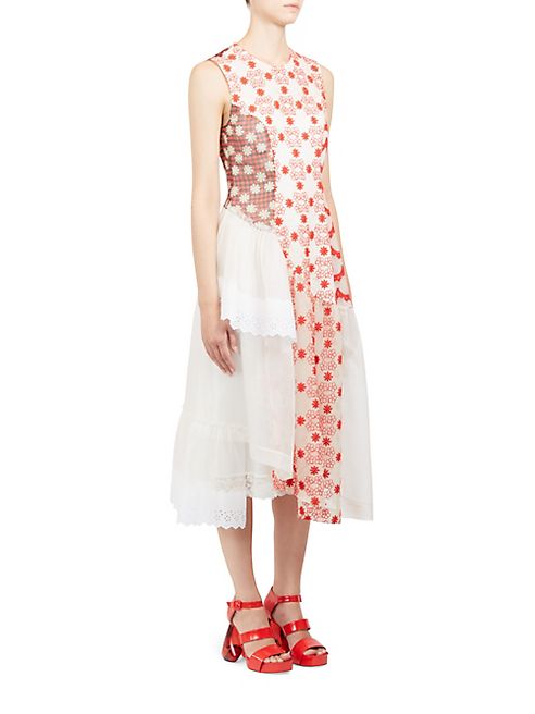 Simone Rocha - Floral Patchwork Dress