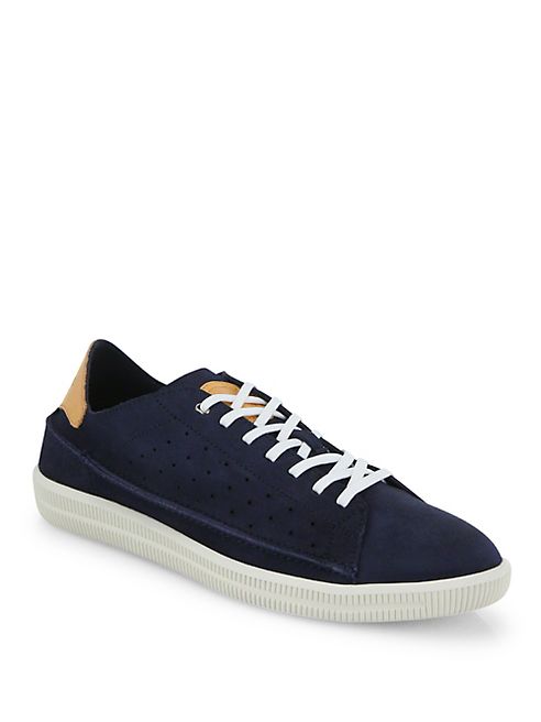 Diesel - Dyneckt Naptik Perforated Suede Sneakers