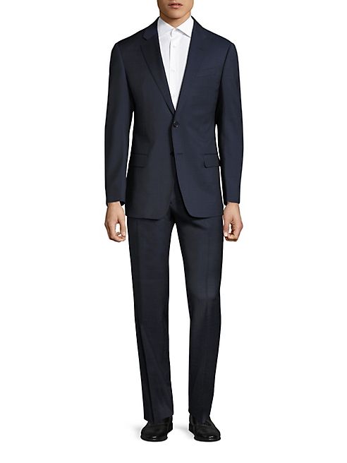 Armani Collezioni - Plaid Wool Suit