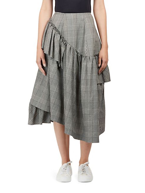 Simone Rocha - Tiered Asymmetric Skirt