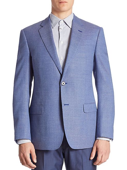 Armani Collezioni - Micro-Weave Virgin Wool Sportcoat