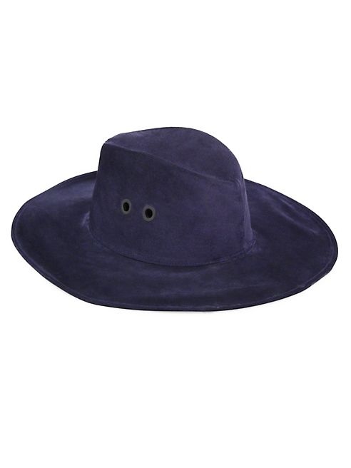 Rag & Bone - Suede Wide-Brim Fedora