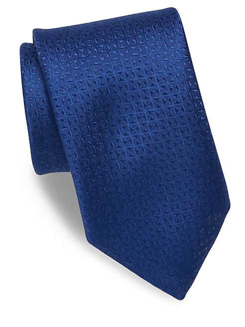 Charvet - Textured Silk & Linen Blend Tie