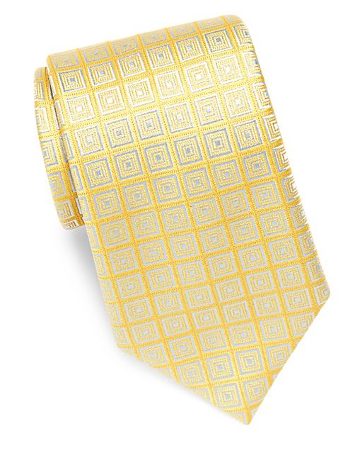 Charvet - Checkered Silk Tie