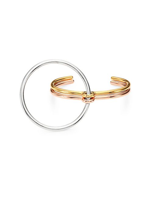 Charlotte Chesnais - Three Lovers Tri-Tone Bracelet