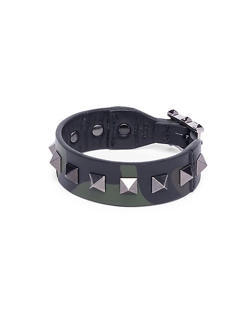 Valentino - Studded Camouflage Bracelet