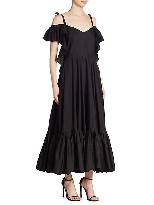 Alberta Ferretti - Off-The-Shoulder Gown