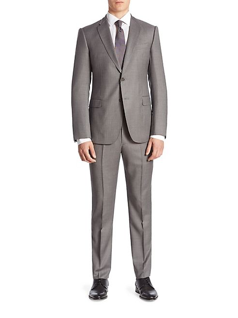 Armani Collezioni - M Line Pinstripe Wool Suit