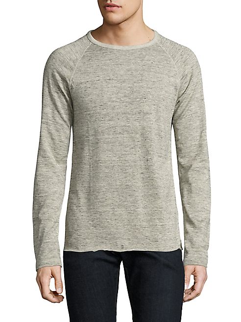 Billy Reid - Indian Heathered Raglan Tee