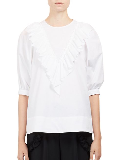 Simone Rocha - Cotton Ruffle Blouse