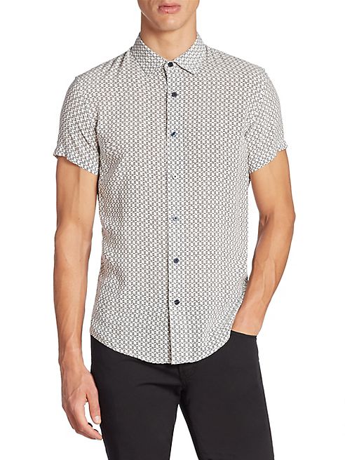 Armani Collezioni - Short Sleeve Cotton Shirt