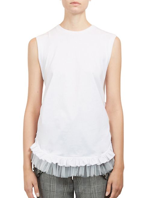 Simone Rocha - Tulle Ruffle Blouse