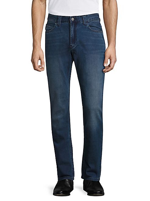 Armani Collezioni - Regular-Fit Cotton Jeans