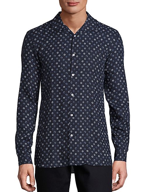 The Kooples - Hippie Flowers Print Shirt