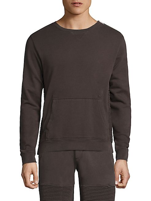 The Kooples - Ribbed Cotton Sweatshirt