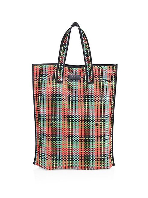 Paul Smith - Patterned Woven Tote