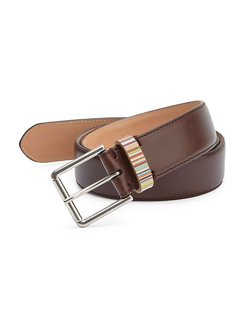 Paul Smith - Zamac Buckled Leather Belt