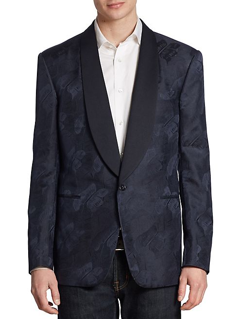 Ralph Lauren - Anthony Classic-Fit Palm Leaf Silk Jacquard Tuxedo Jacket