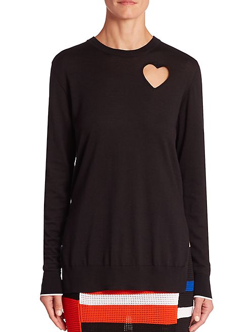 Proenza Schouler - Heart Cutout Pullover