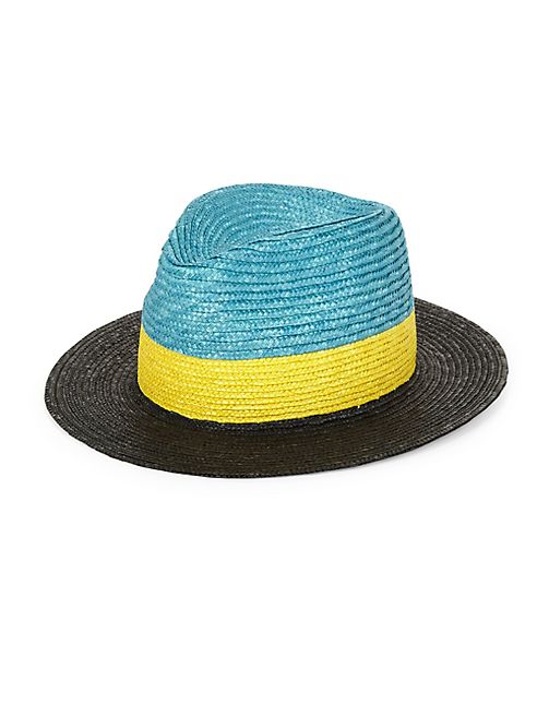 Paul Smith - Tri-Block Woven Hat