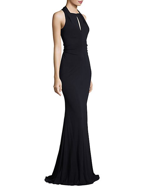 David Meister - Ruched Jersey Gown