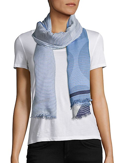 Stella McCartney - Shirting Modal & Silk Scarf