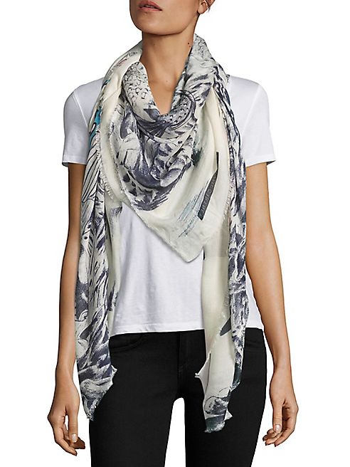 Stella McCartney - Vinage T-Shirt Modal & Silk Scarf